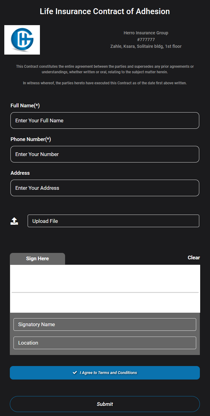 Advanced Digital Profile